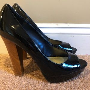Black Platform Heels
